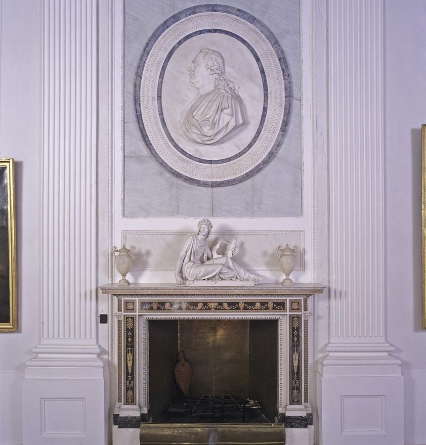 Ludwigsburg Residential Palace, painting gallery, Medal of Duke Friedrich II as prince-elector, Philipp Jakob Scheffauer, 1805