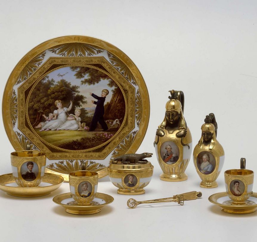 Keramikmuseum Ludwigsburg, Dejeunerservice des Prinzen Paul, 1813